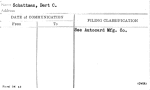 Schattman, Bert C.