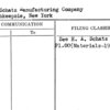 The Schatz Manufacturing Company