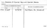 Schedule Of Special Days and Spacial Events