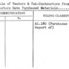 Schedule of Vendors & Sub-Contractors from Whom NYWF Contractors Have Purchased Materials........5/16/38
