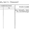 Scheidt, Karl F. (Treasurer)
