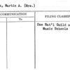Schenck, Martin A. (Mrs.)