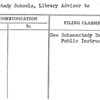 Schenectady Schools, Library Adviser of