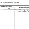 Schenley International Review