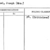 Schickel, Joseph (Mrs.)