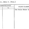 Schiffer, Edwin H. (Pres.)