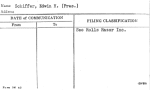 Schiffer, Edwin H. (Pres.)
