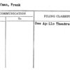 Schiffman, Frank