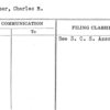 Schleser, Charles R.