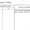 Schlessinger, Sidney
