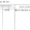 Schling, Max Inc.