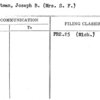 Schlotman, Joseph B. (Mrs. S.F.)
