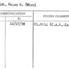 Schmidt, Helen R. (Miss)