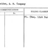 Schneider, A.B. Company