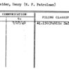 Schneider, Henry (W.F. Patrolman)