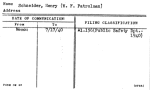 Schneider, Henry (W.F. Patrolman)