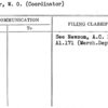 Schimer, W.O. (Coordinator)