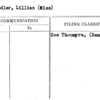 Schoedler, Lillian (Miss)