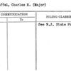 Schoeffel, Charles H. (Major)
