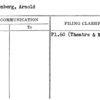 Schoenberg, Arnold