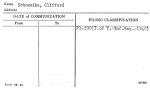 Schoenike, Clifford