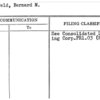 Schonfeld, Bernard M.