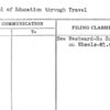 School of Education through Travel