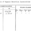 School of Organic Education Incorporated