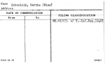 Schoolnik, Bertha (Miss)