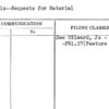 Schools--Requests for Material