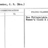 Schoonmaker, J.R. (Mrs.)