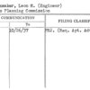 Schoonmaker, Leon M. (Engineer)
