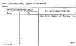 Schorenstein, Hyman (Chairman)