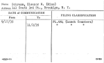 Schramm, Eleanor M. (Miss)