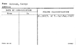 Schrank, George