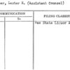 Schreiber, Lester H. (Assistant Counsel)
