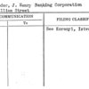 Schroder, J. Henry Banking Corporation