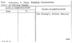 Schroder, J. Henry Banking Corporation