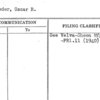 Schroeder, Oscar R.