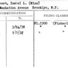 Schubert, Isabel L. (Miss)