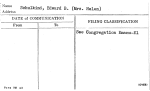 Schulkind, Edward B. (Mrs. Helen)