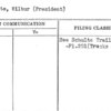 Schulte, Wilbur (President)