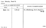 Schulz, Fred W.