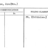 Schulze, John(Mrs.)