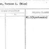Schulze, Teressa L. (Miss)