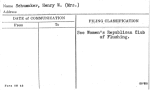 Schumaker, Henry W. (Mrs.)