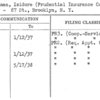 Schuman, Isidore (Prudential Insurance Co. of America)
