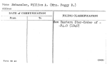 Schussler, William A. (Mrs. Peggy R.)