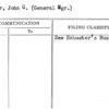 Schuster, John G. (General Mgr.)