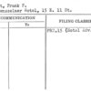 Schutt, Frank F.